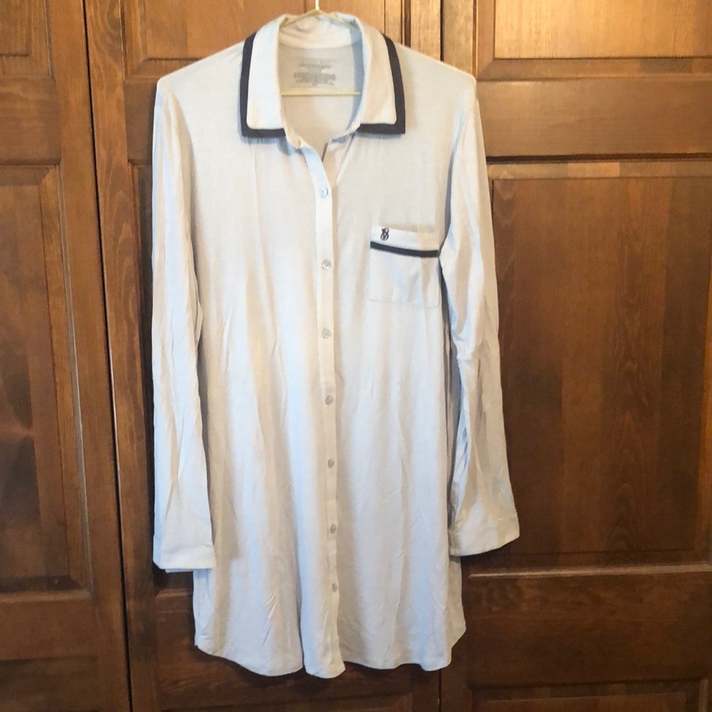 NWOT Victoria’s Secret Button Down Pajama